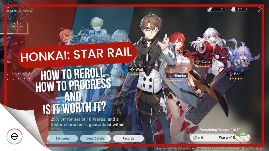 Honkai Star Rail How To Reroll Tips Exputer