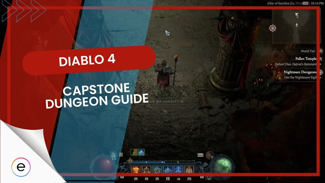 Diablo Capstone Dungeon How To Unlock Tips Exputer