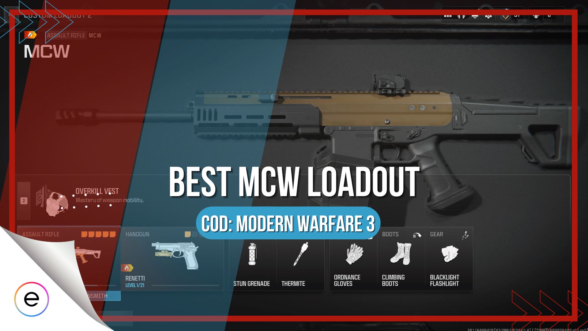 MW3 Best MCW Loadout Class Setup EXputer