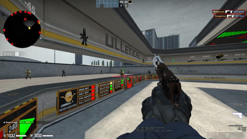 Aim Practice always does the job