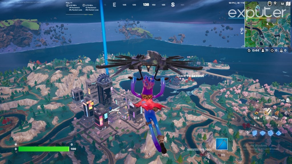 fortnite landing spots