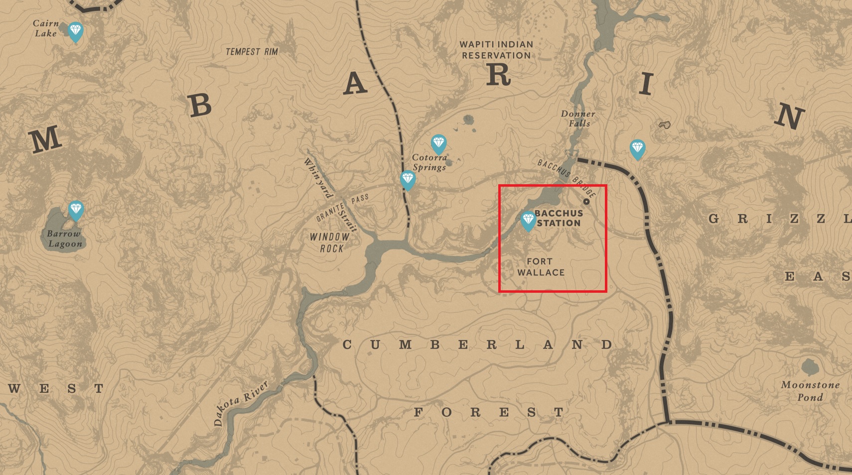 map red dead redemption 2 interactive