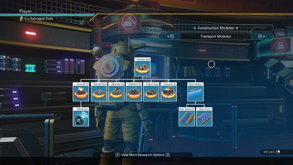 How to Unlock Exocrafts in No Man's Sky 