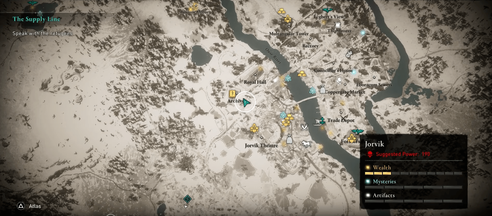 Assassin's Creed Valhalla Abilities Upgrade Locations