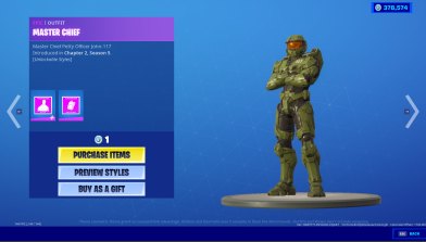 Master Chief Skin In Fortnite