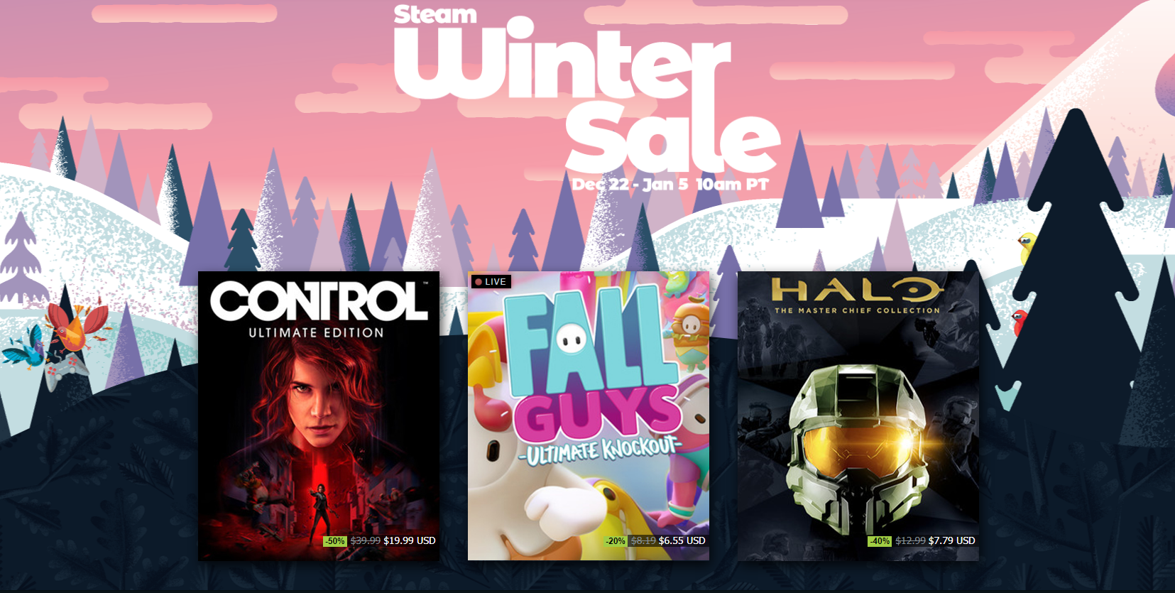 50 Amazing Deals On Steam Winter Sale You Can't Miss On