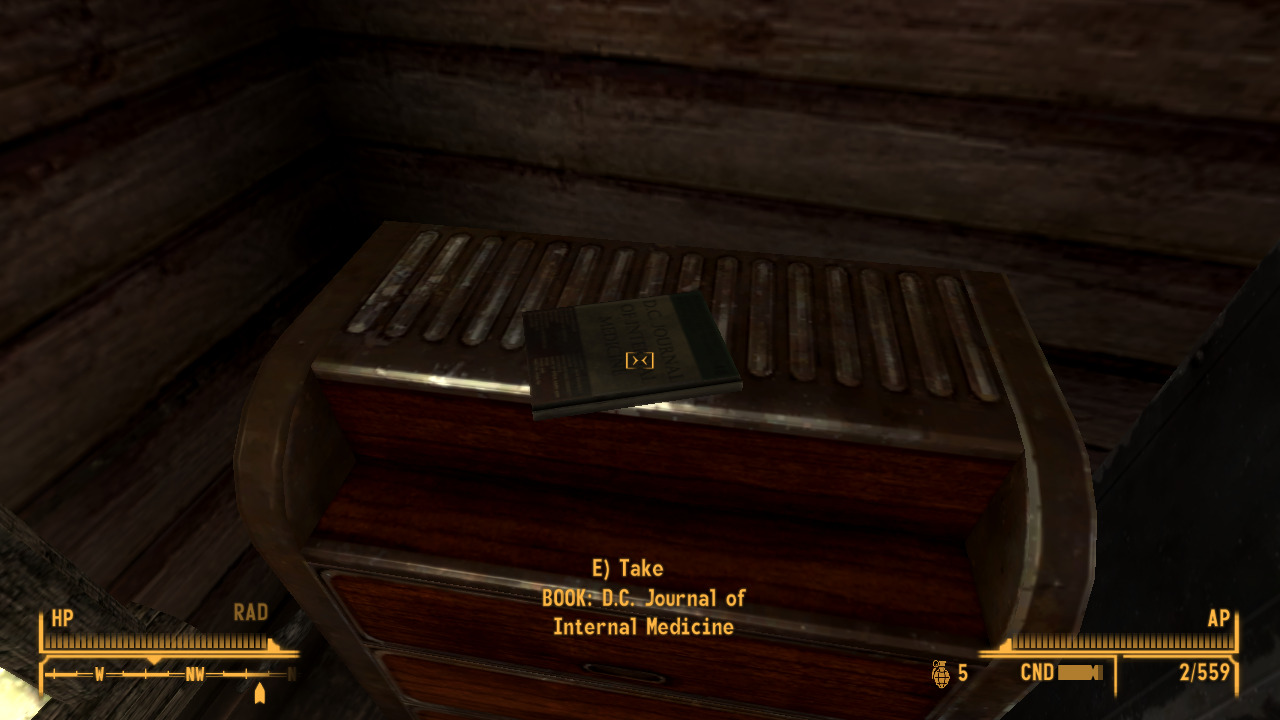 Fallout New Vegas skill book