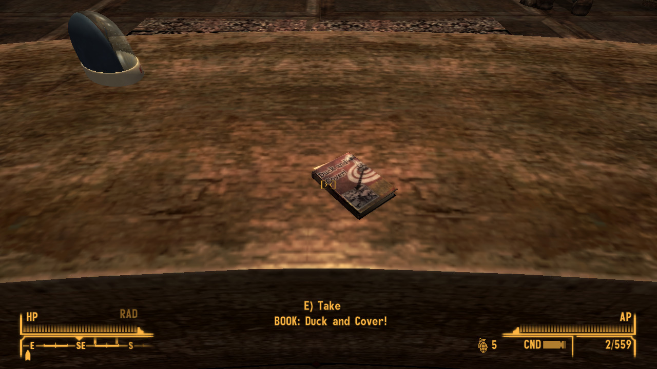 Fallout New Vegas skill book