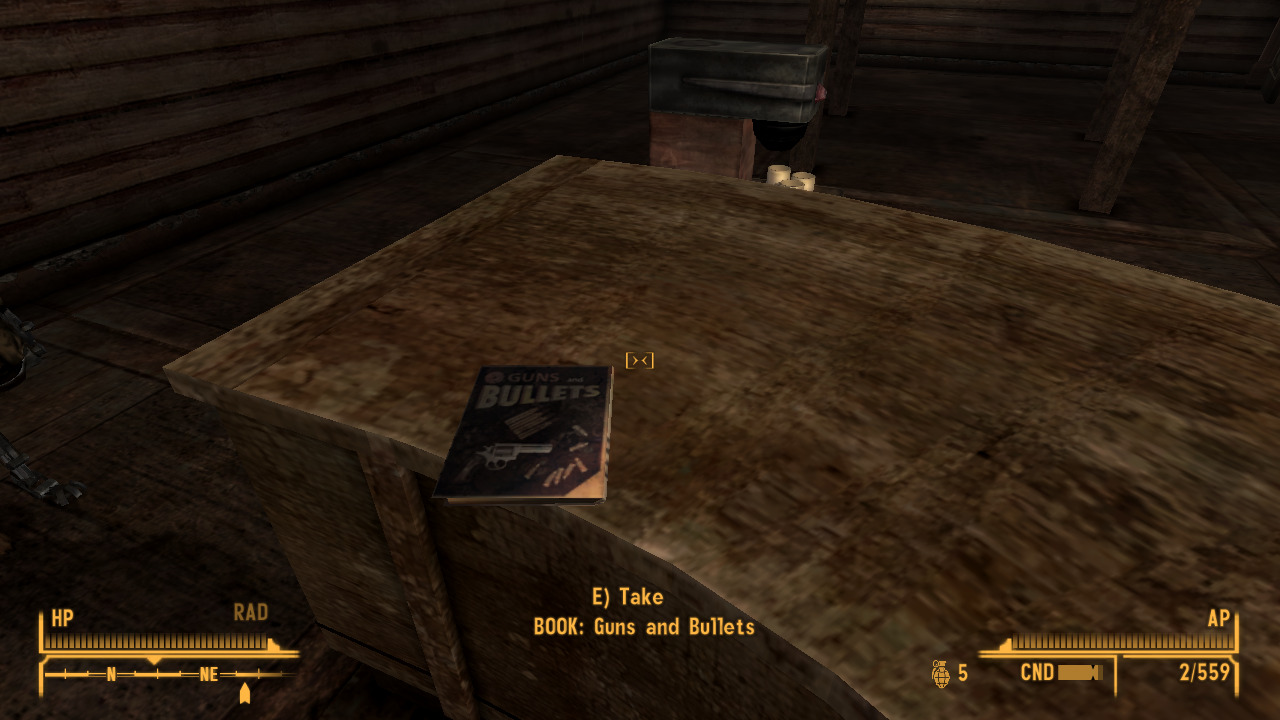 Fallout New Vegas skill book