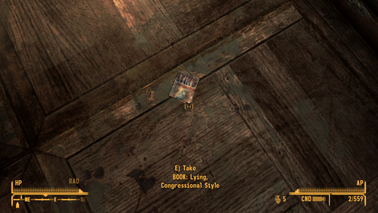 Fallout New Vegas skill book