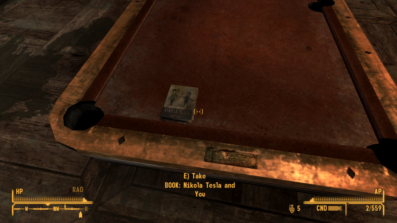 Fallout New Vegas skill book