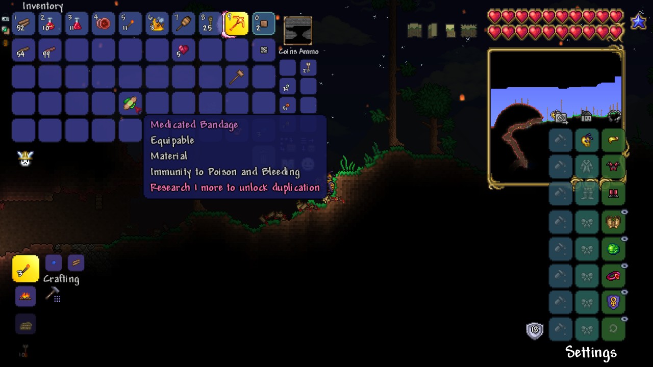 Terraria medicated bandage