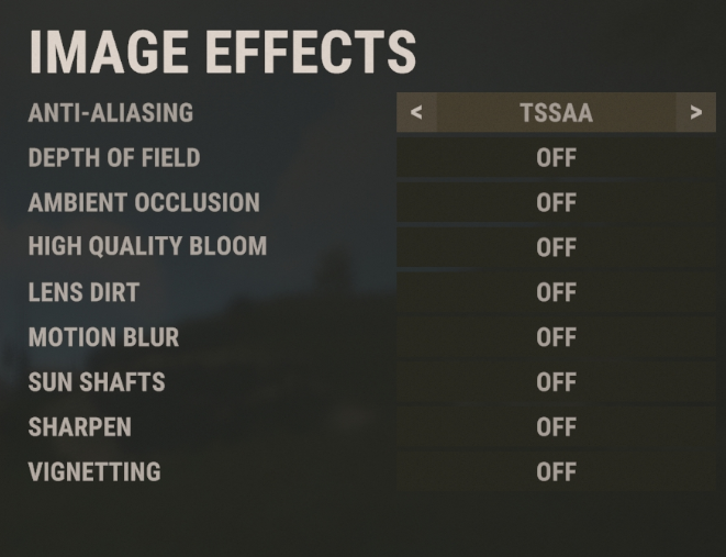 best rust settings