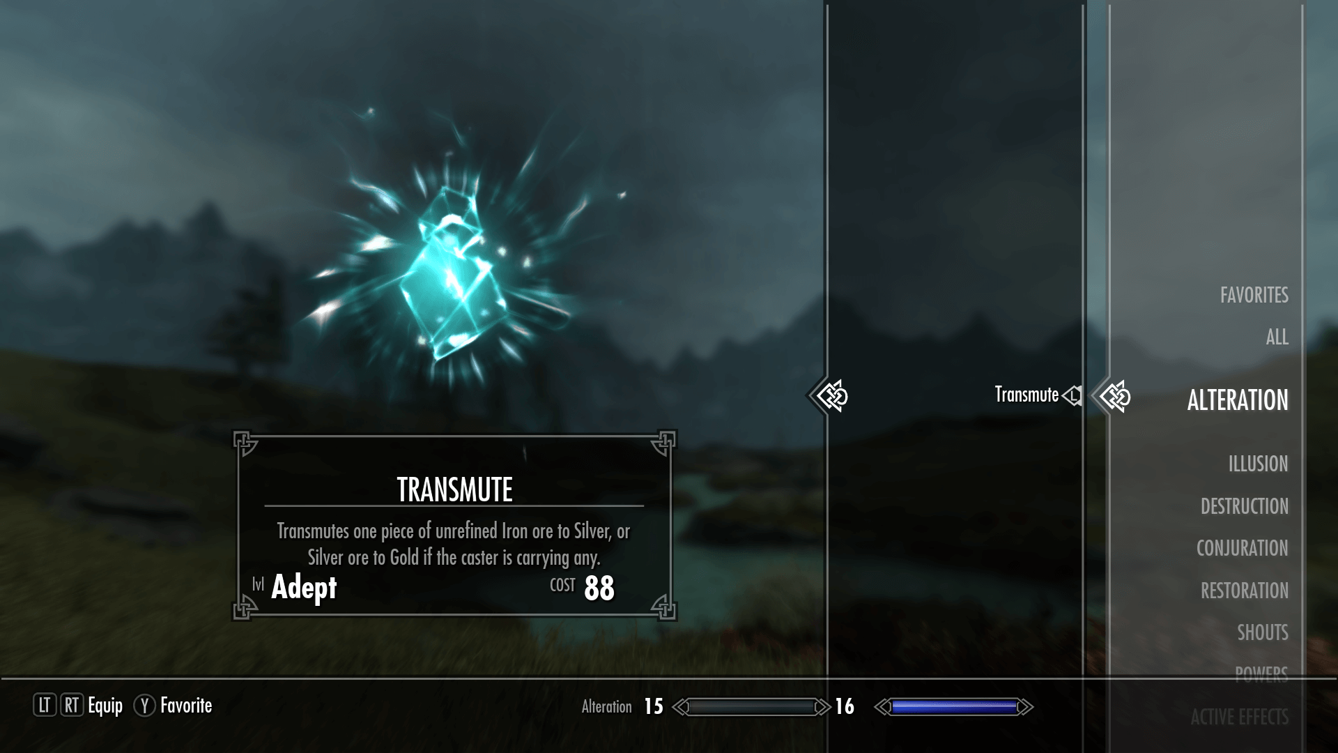 Skyrim Transmute