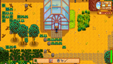 Stardew Valley greenhouse