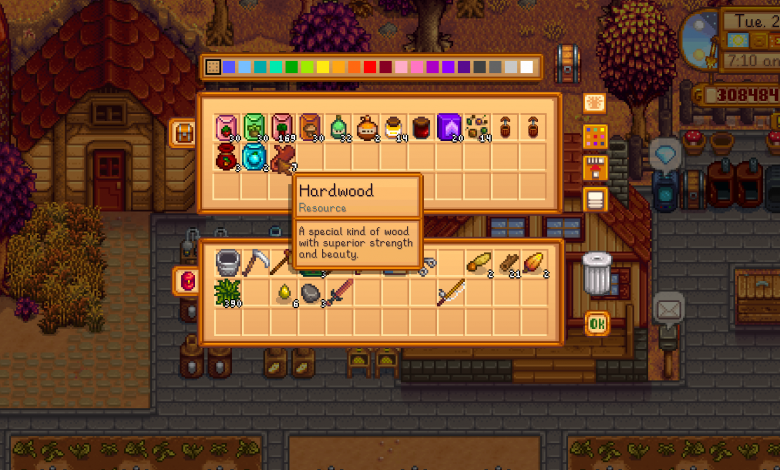 Stardew Valley Hardwood