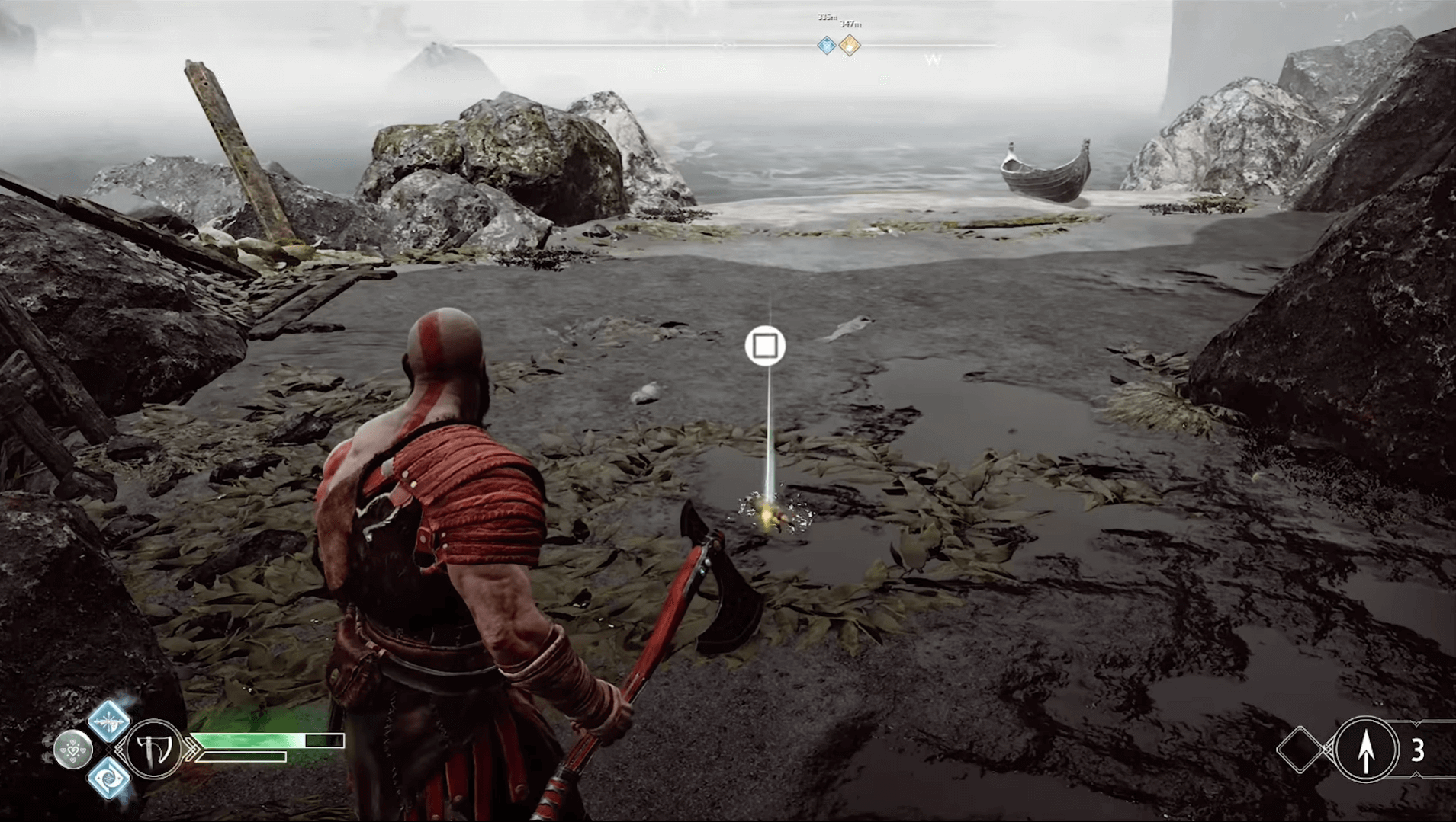 God of War Treasure Map