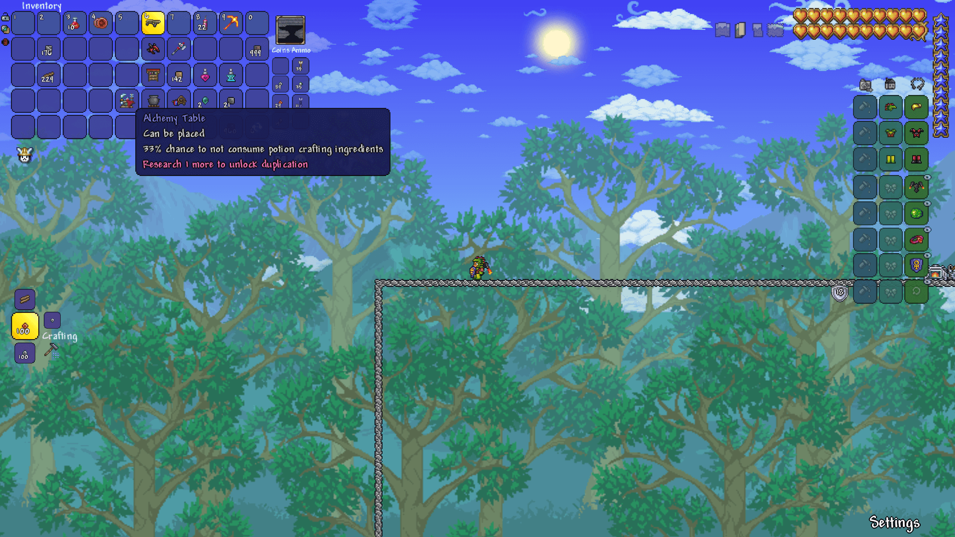 Terraria Crafting