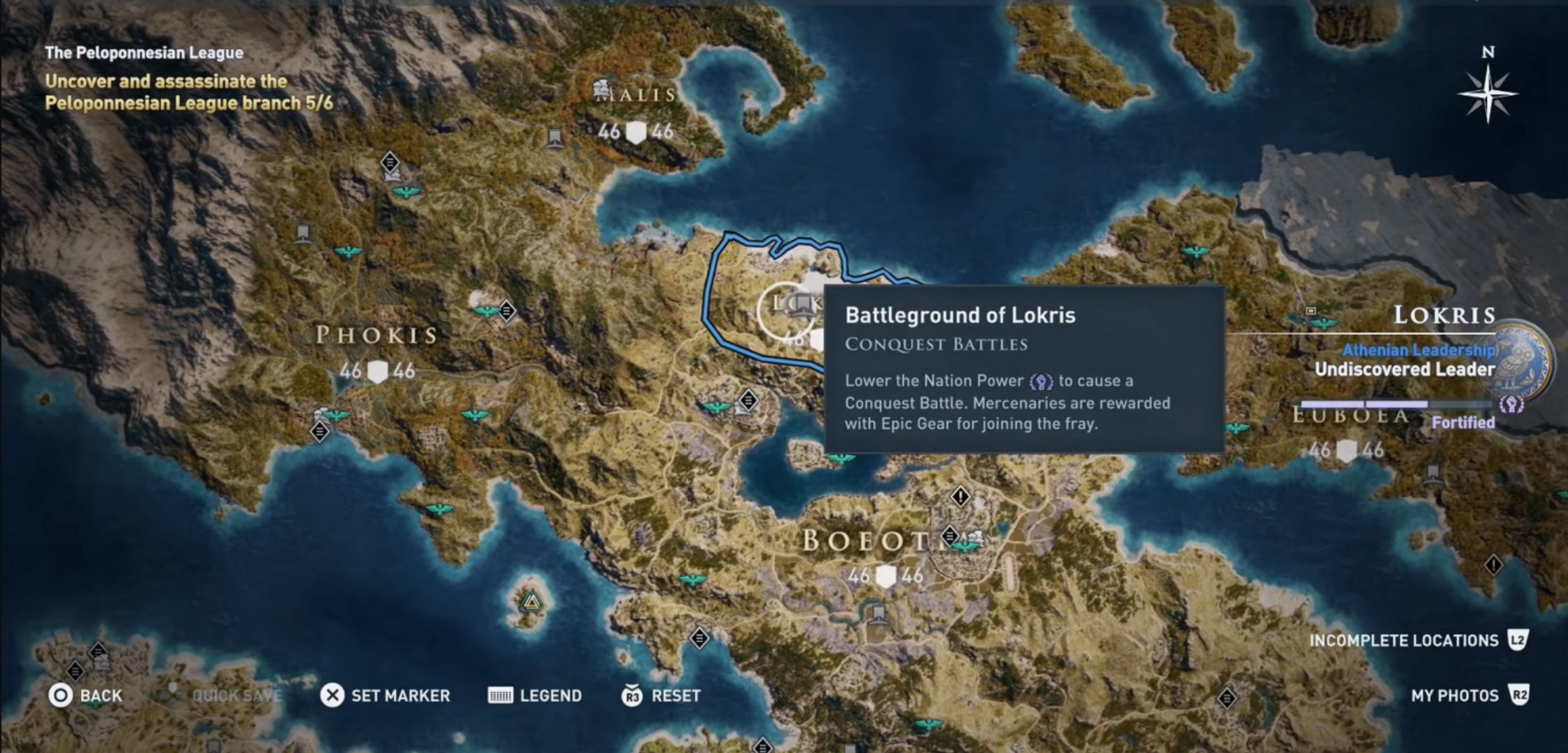 Assassin's Creed Odyssey Lokris Fort