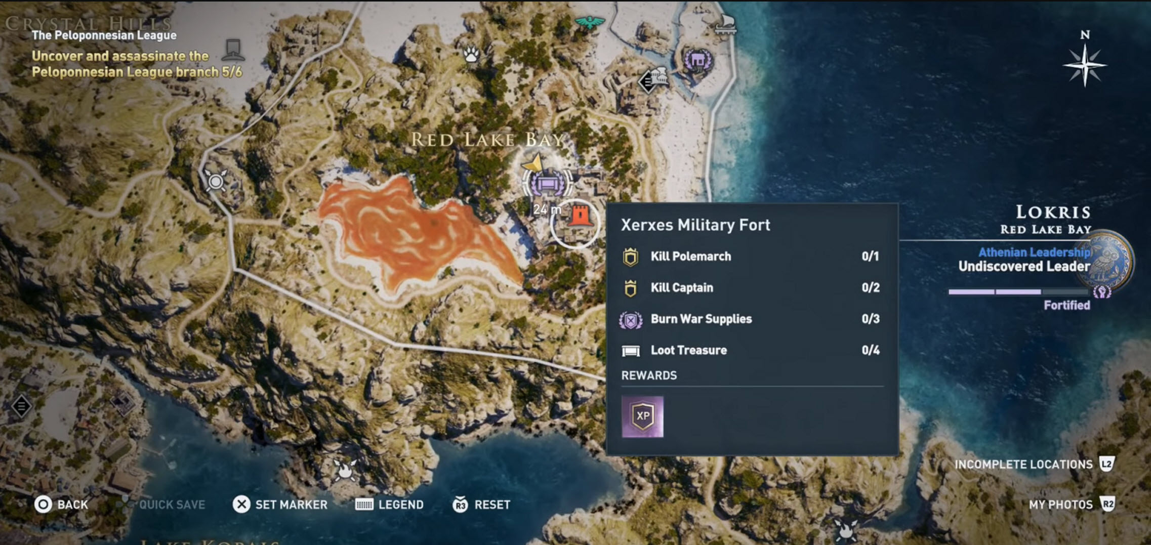 Assassin's Creed Odyssey Lokris Fort