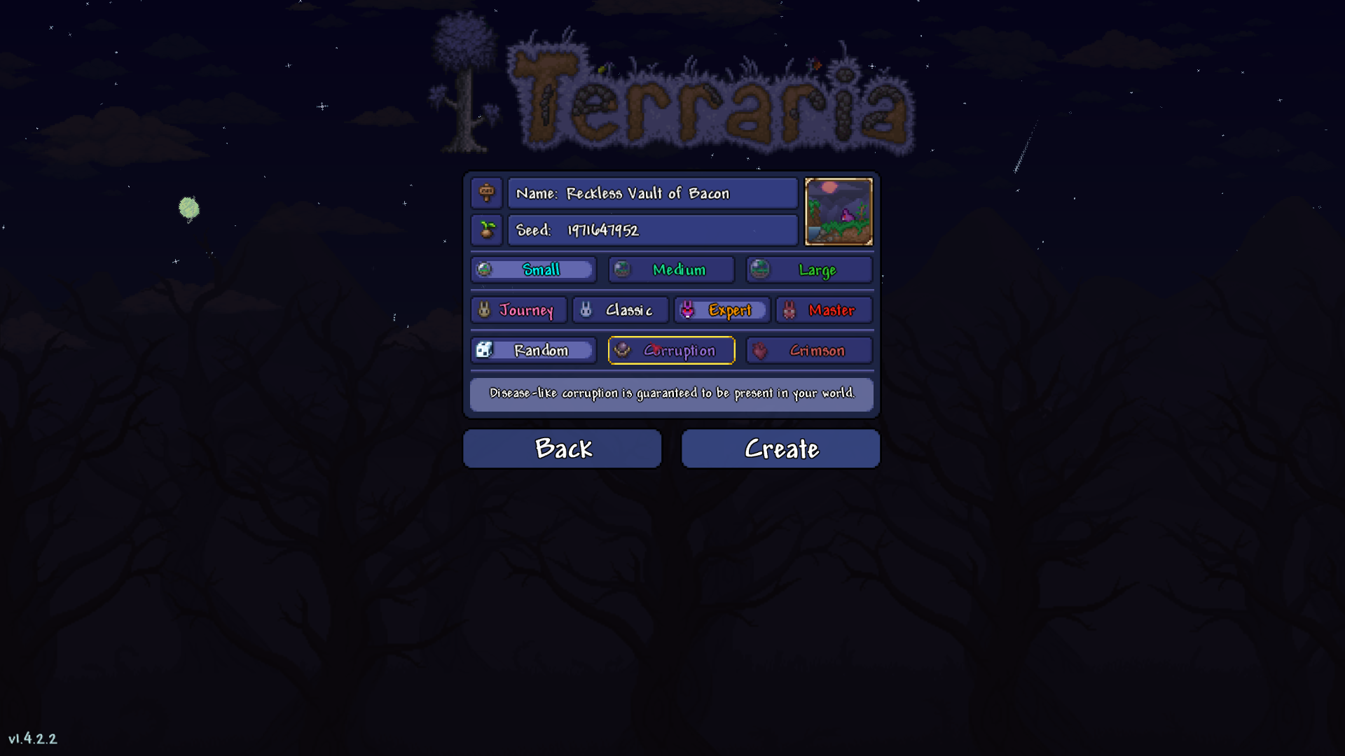 Terraria Eater of Worlds 