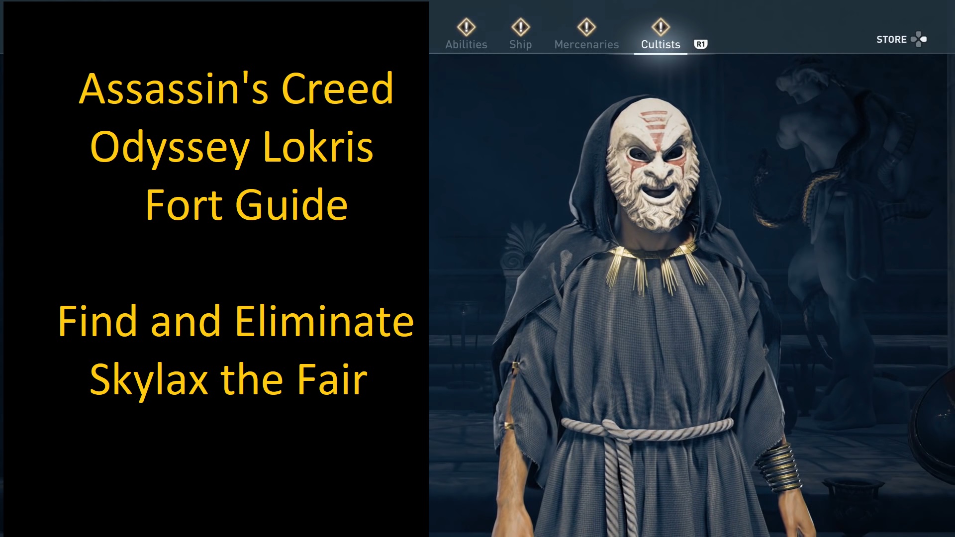 Trivial føderation Munk Assassin's Creed Odyssey Lokris Fort: How to Find Skylax the Fair Cultist
