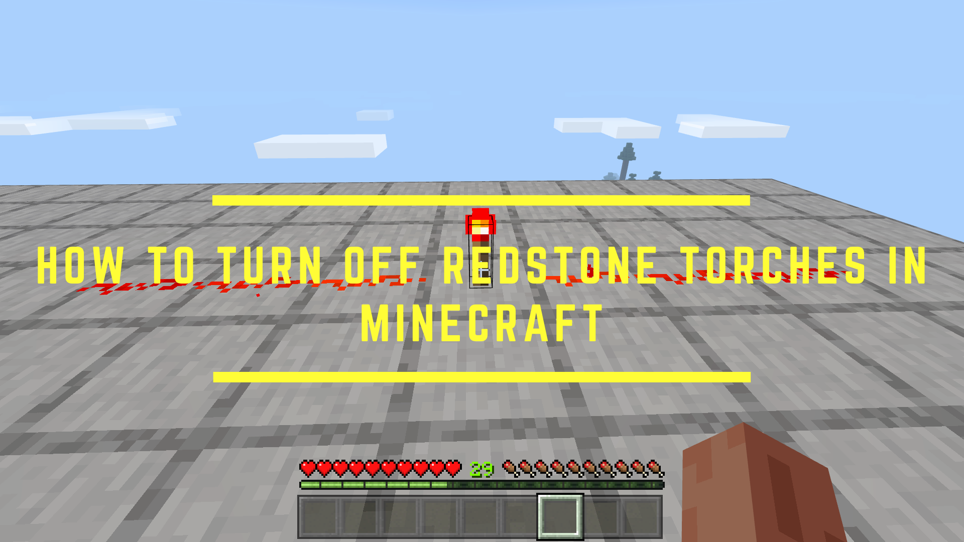 How To Turn Off Redstone Torches In Minecraft Exputer Com