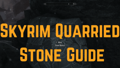 Skyrim Quarried Stone
