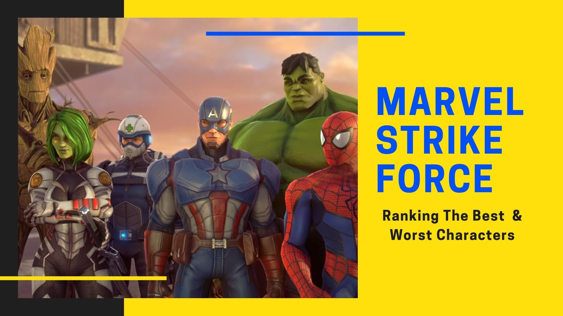 Marvel Strike Force Tier List - Best Characters [March. 2023]