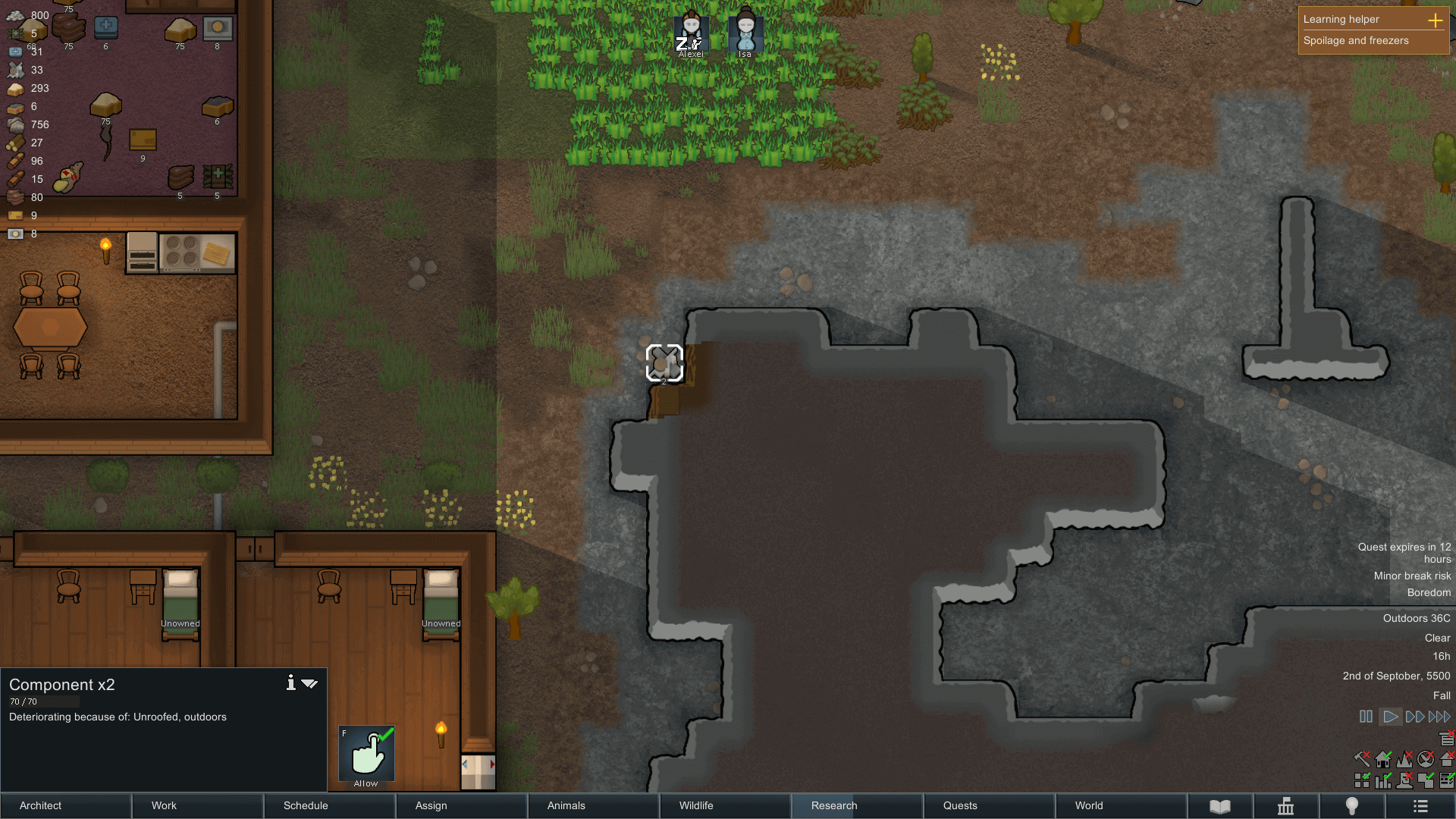 RimWorld Components