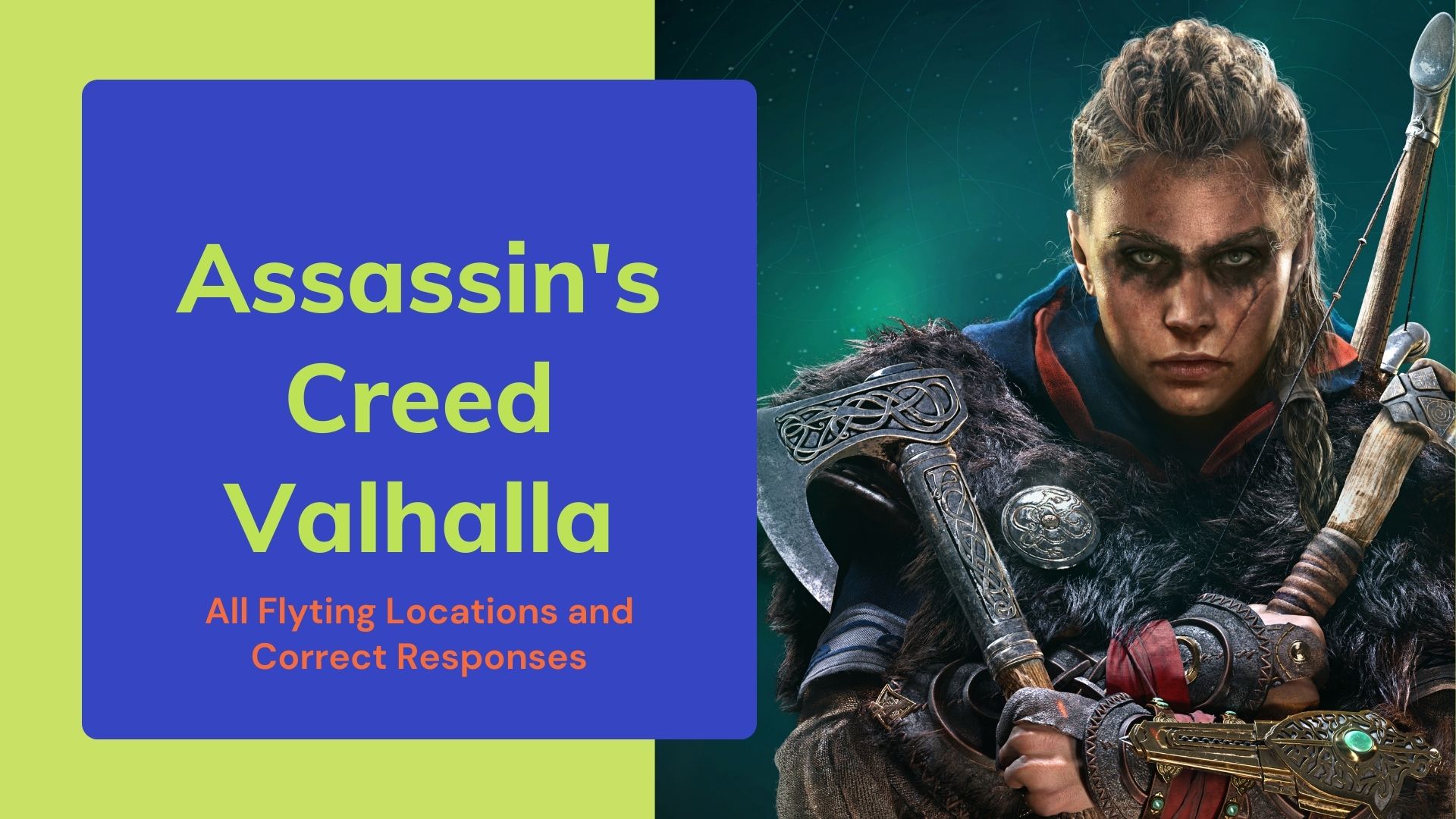 Assassin's Creed Valhalla All Flyting Locations