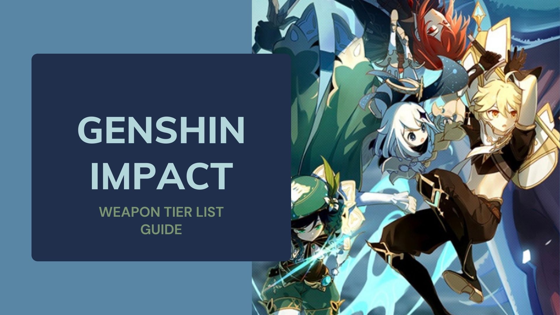 Genshin Impact Weapon Tier List All Weapons Ranked 2023