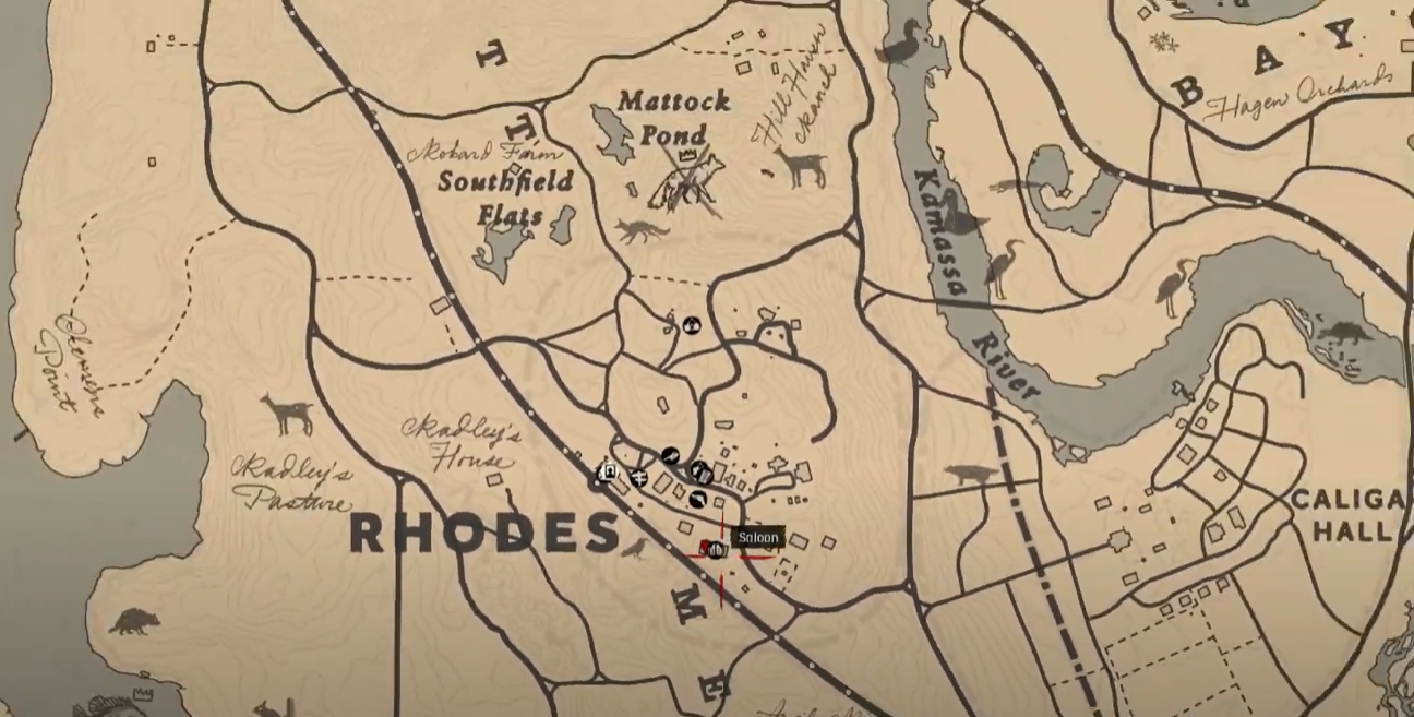 Red Dead Redemption 2 Blackjack Locations