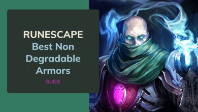 Best Non Degradable Armors in Runescape