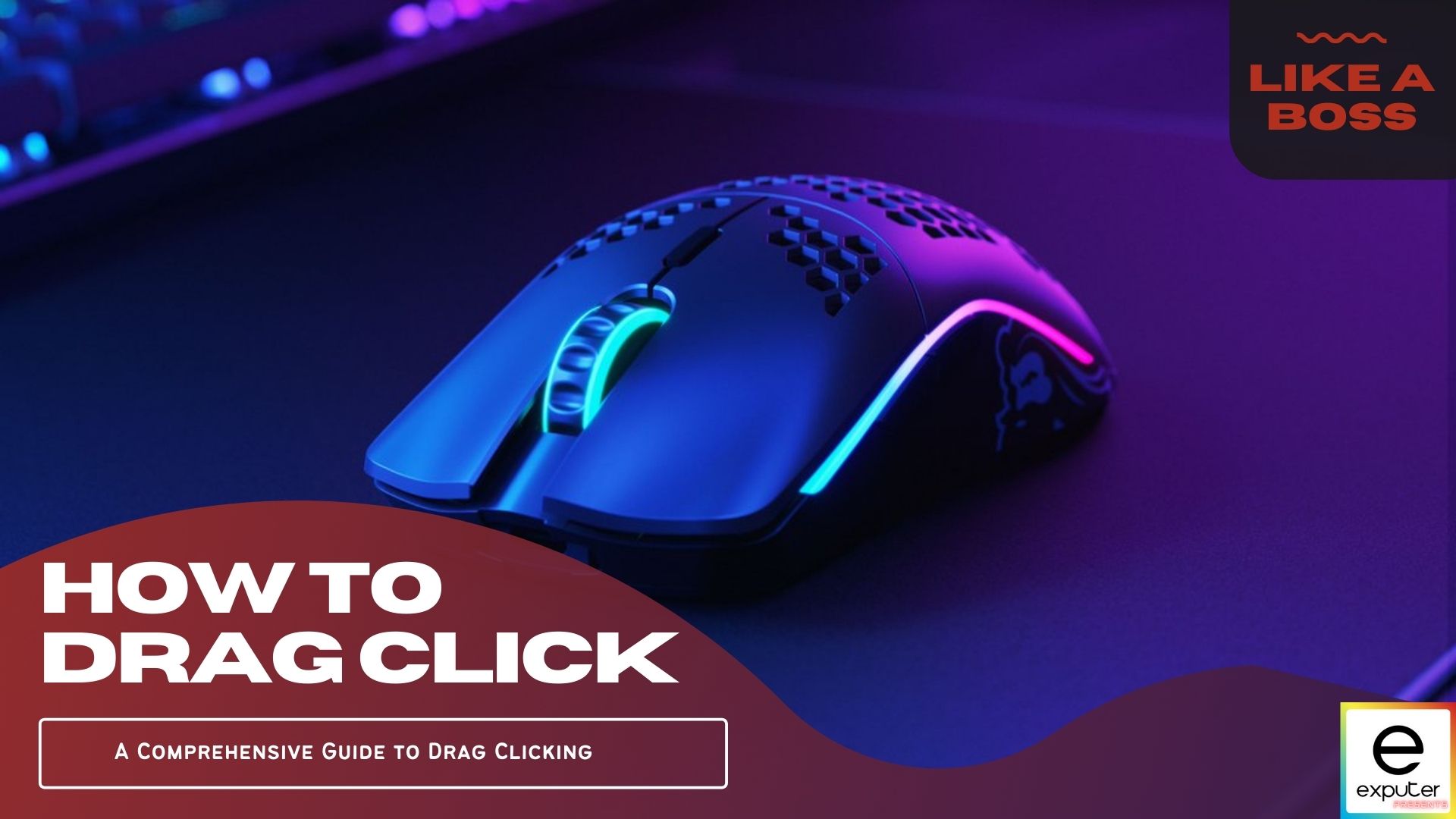 office drag clicking mouse