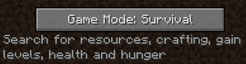 Minecraft Survival Game Mode