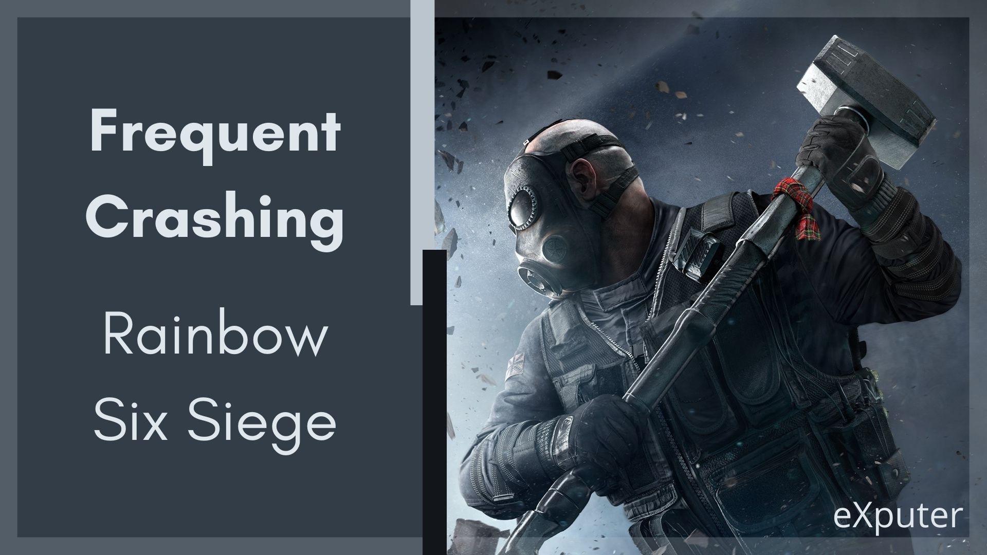 rainbow 6 siege crashing