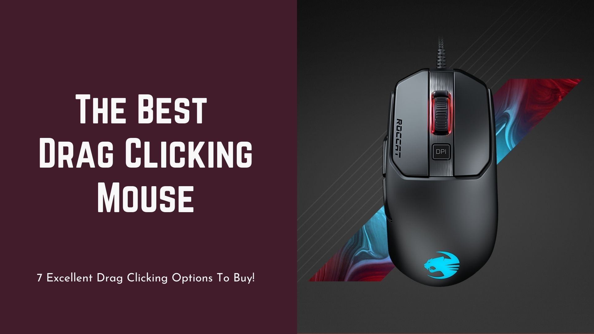 drag clicking mouse under 30