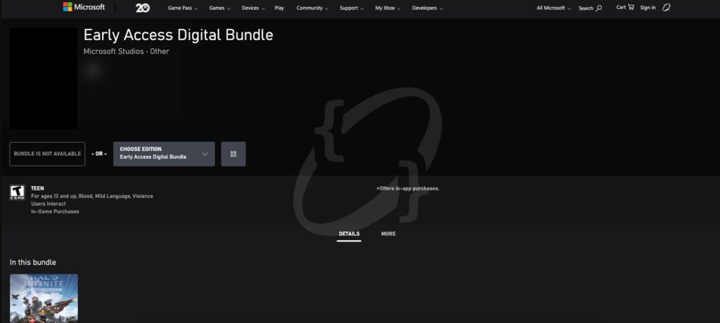 Halo Infinite Bundle