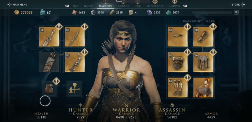 AC Odyssey 2nd Best Looking Set