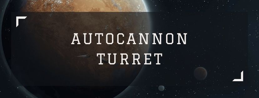 Autocannon turret: Fire burst missiles 