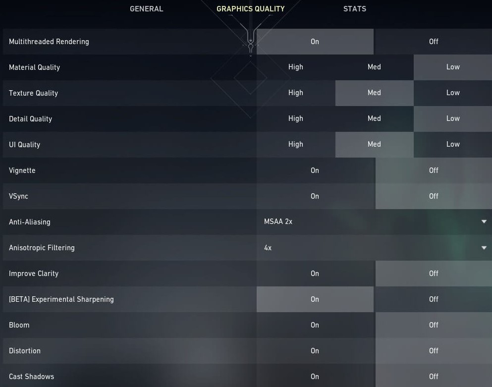 Best Valorant Settings