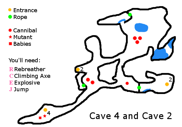 The Forest Cave Locations