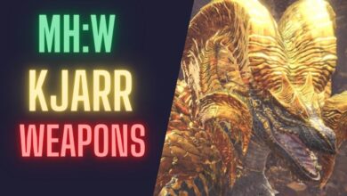 Kjarr Weapons