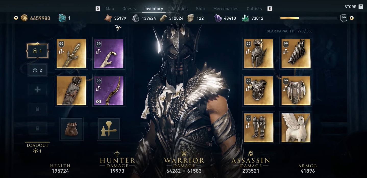 AC Odyssey Best Adrenaline Armor Set