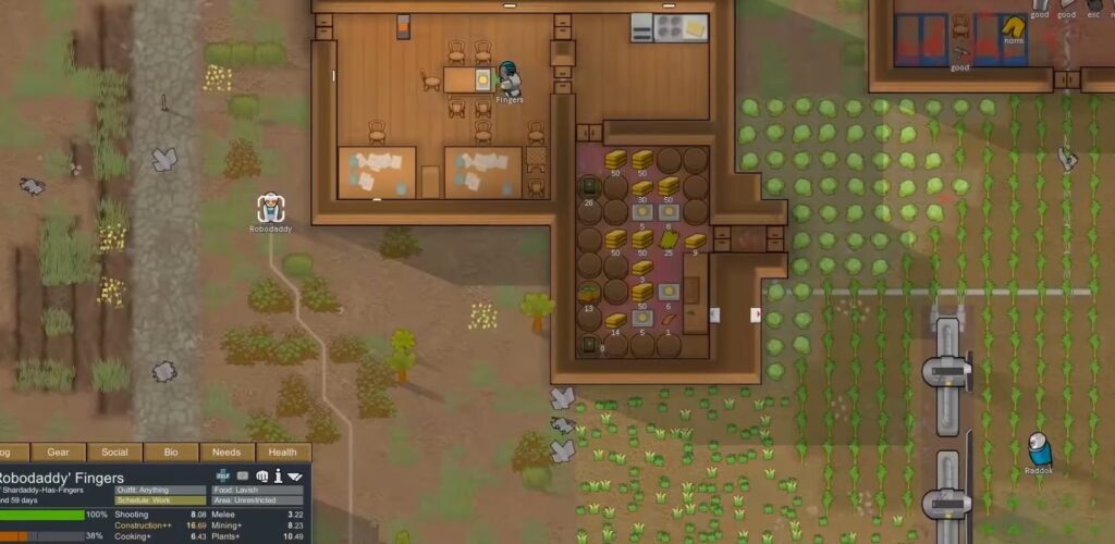 RimWorld Best Crop for Food Cash Hydroponics