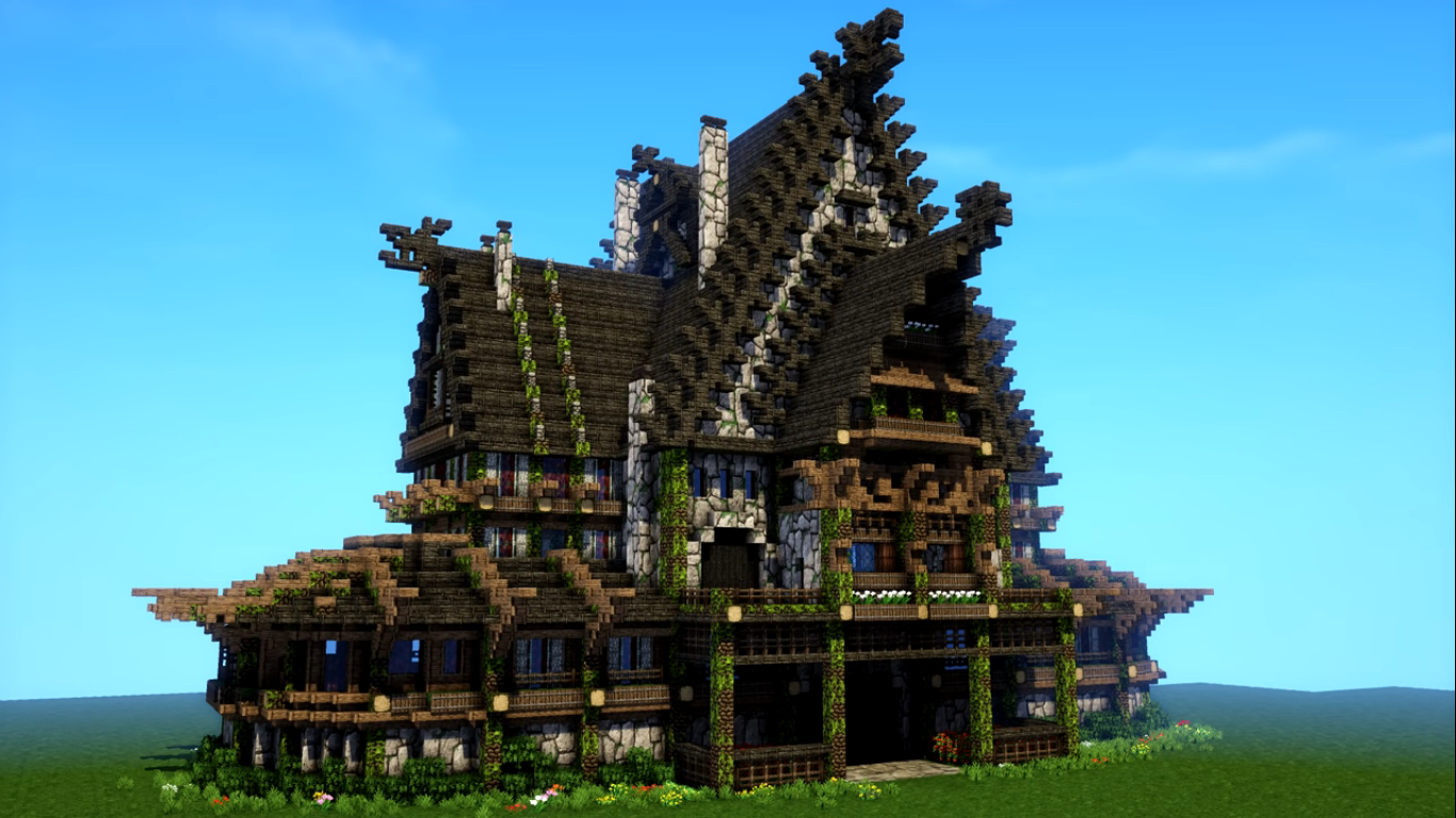 Nordic Minecraft Mansion