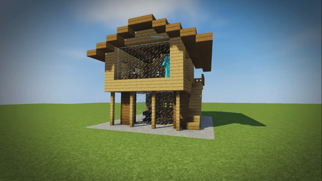 minecraft modern house ideas easy