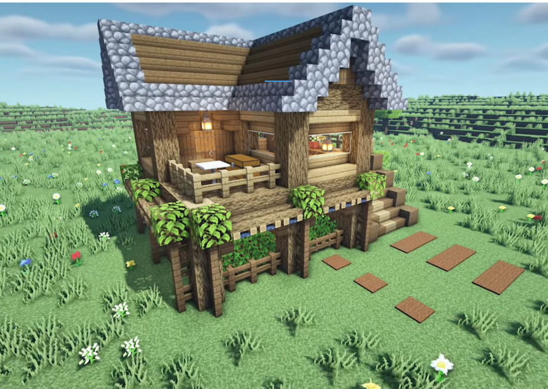 easy cool minecraft house ideas