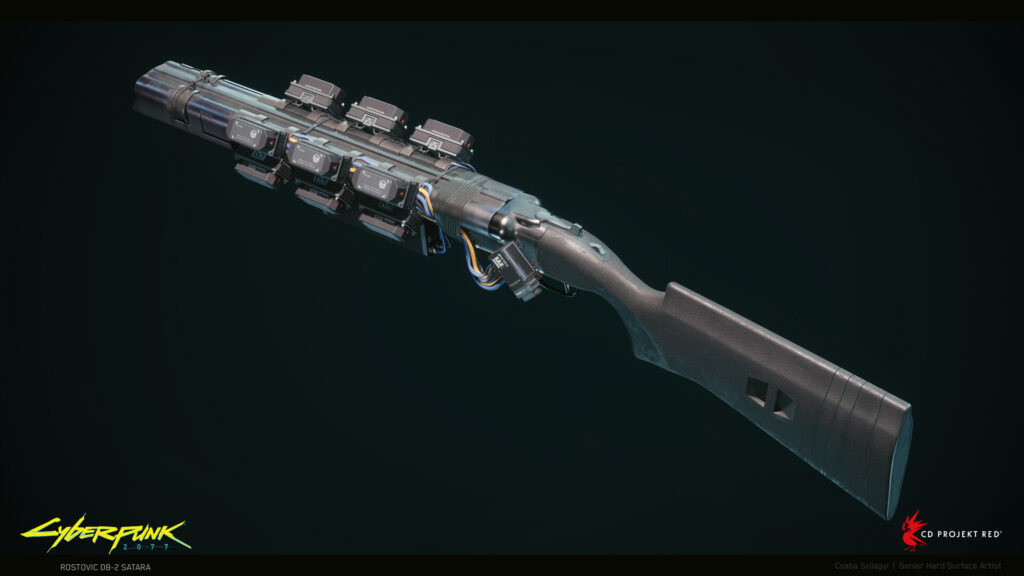 Cyberpunk 2077 DB-2 Shotgun